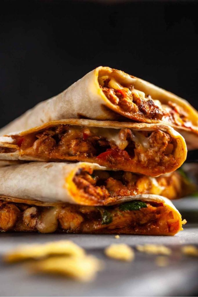 Chipotle Chicken Quesadillas