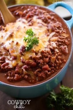 Spicy Cowboy Chili