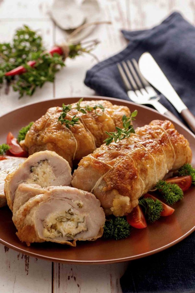 Stuffed Chicken Cutlets