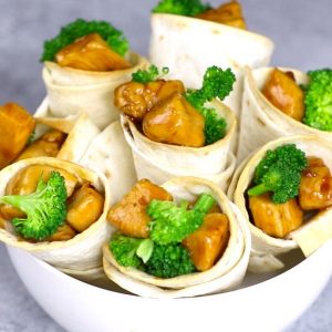 Teriyaki Chicken Wraps