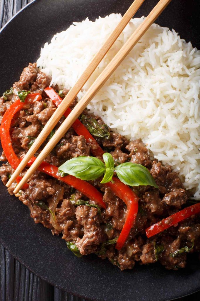 Thai Basil Beef Stir Fry