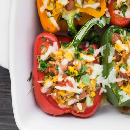Vegetarian Stuffed Peppers