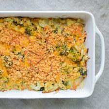Veggie Loaded Rotisserie Chicken Casserole
