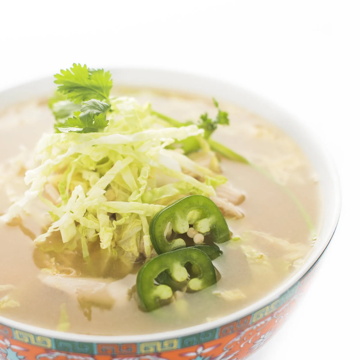 ASIAN CHICKEN CABBAGE SOUP