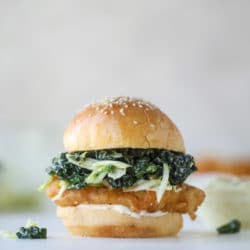 CRISPY FISH SANDWICHES