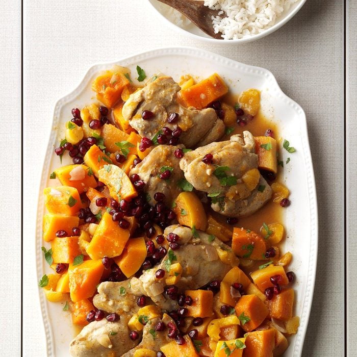 Chicken with Sugar Pumpkins