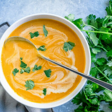 Cozy Curried Butternut Squash Soup
