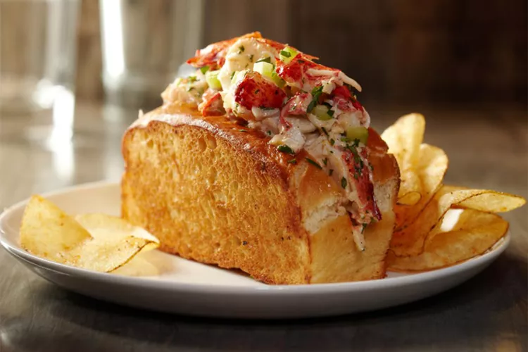 Crawfish Roll Sandwich