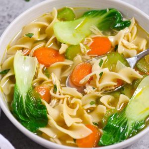 Crockpot Chicken Noodle Soup