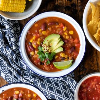 EASY MEXICAN BEAN SOUP