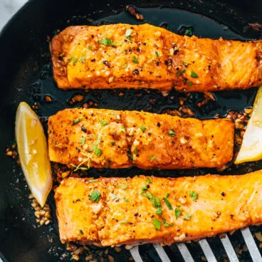 Easy Pan Seared Salmon