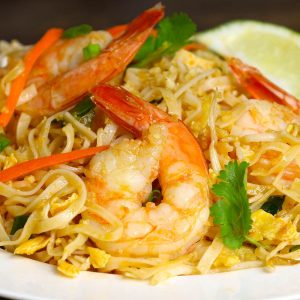 Easy Shrimp Pad Thai