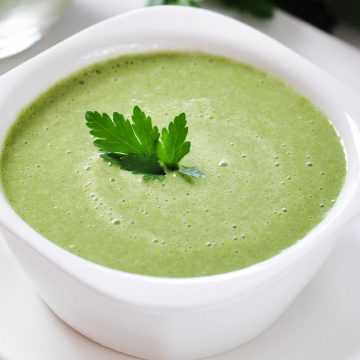 Easy Spinach Vegan Soup