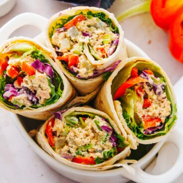 Easy Tuna Wrap