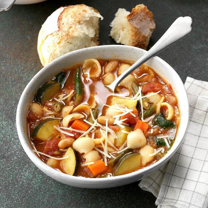 Fire-Roasted Tomato Minestrone