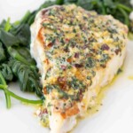 GINGER GARLIC SWORDFISH