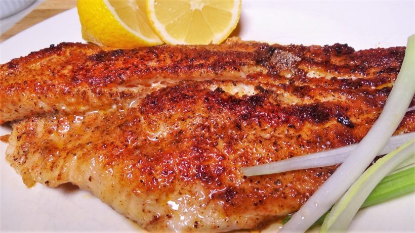 GRILLED CATFISH FILLETS
