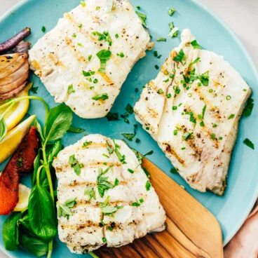 Grilled Halibut