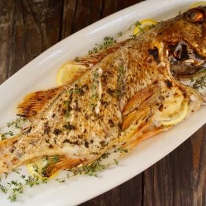 Rockfish Recipe (Baked with Lemon)