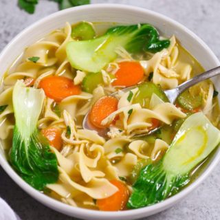 INSTANT POT CHICKEN NOODLE SOUP
