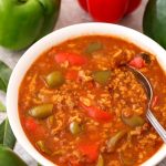 Instant Pot Stuffed Pepper Soup