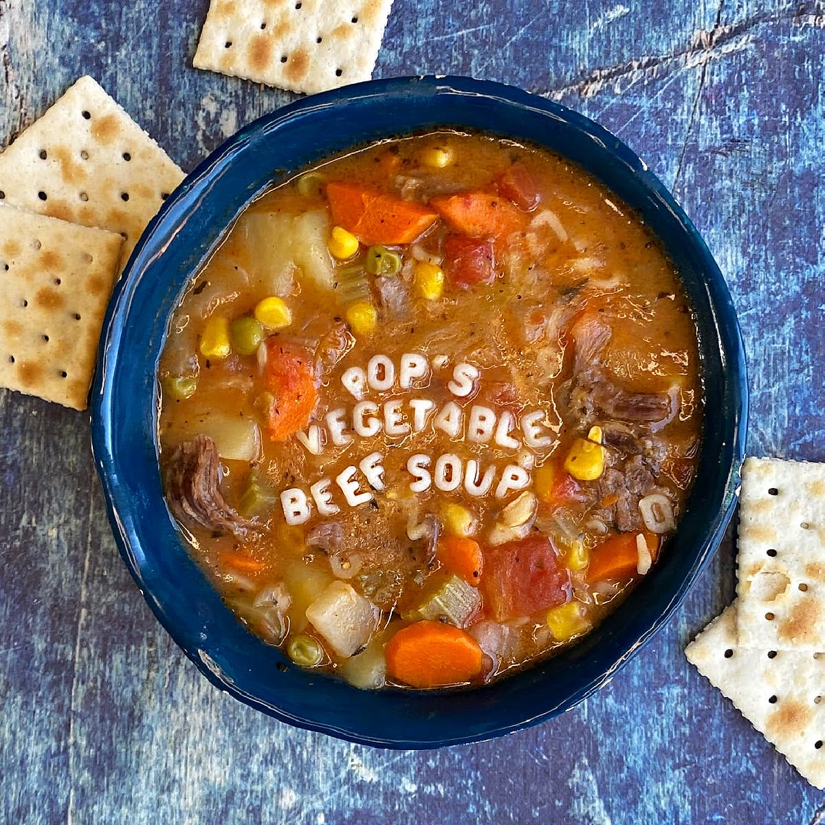 Old-fashioned Beef Vegetable Soup