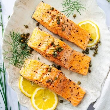 Poached Salmon