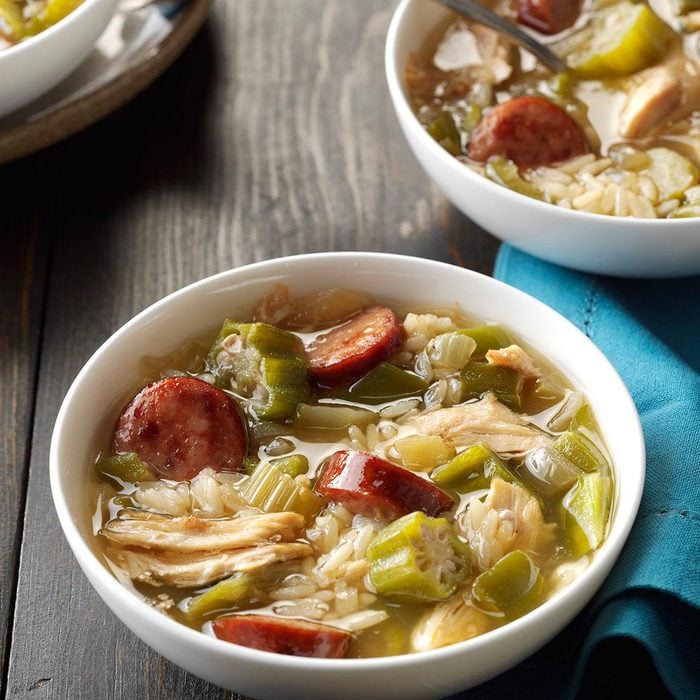 Sausage And Chicken Gumbo
