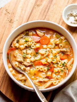 Sicilian Chicken Soup