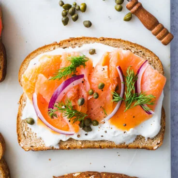 Smoked Salmon Toast