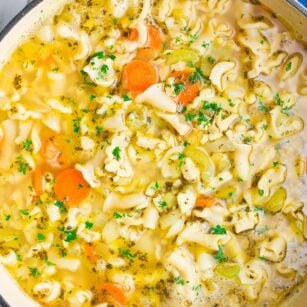 Vegan Chicken Noodle Soup