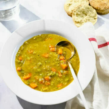 Vegetarian Split Pea Soup