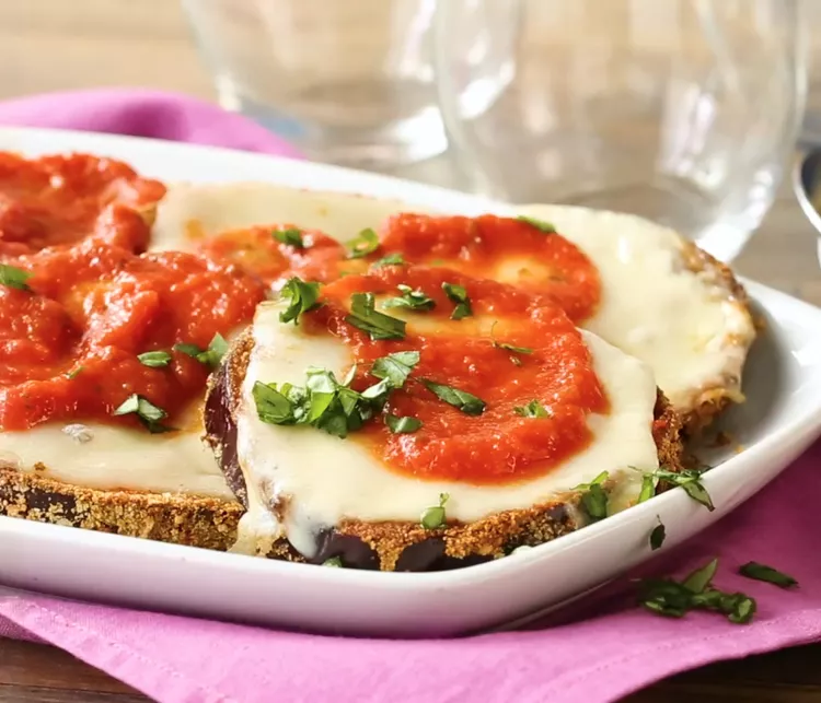 Air Fryer Eggplant Parmesan