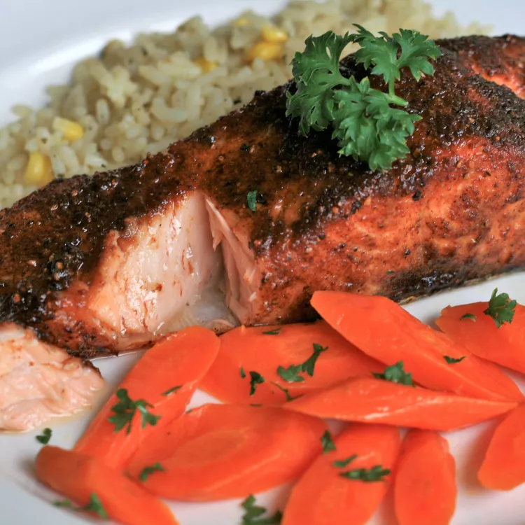 Cajun Air Fryer Salmon