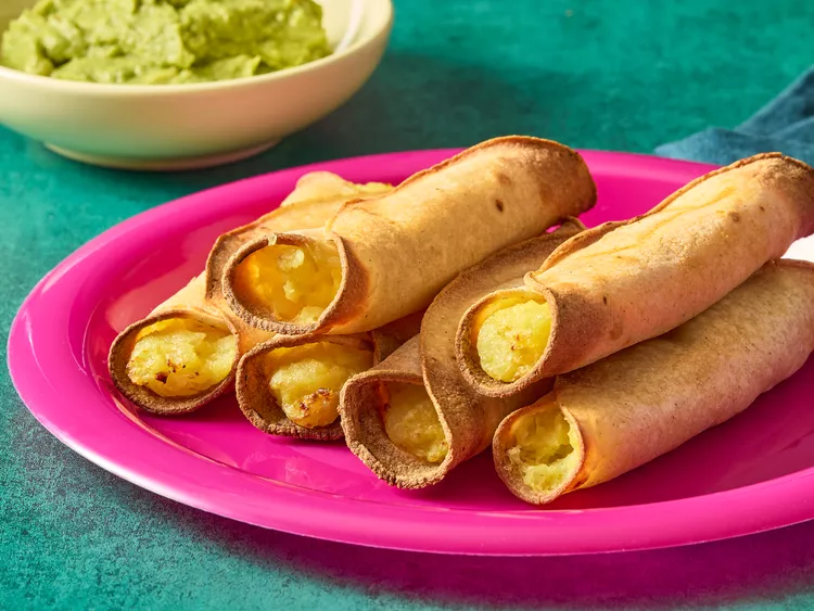 Vegan Air Fryer Taquitos