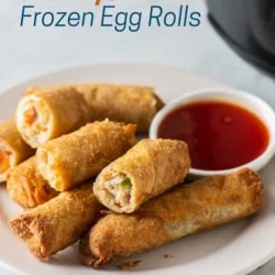 Air Fryer Frozen Egg Rolls