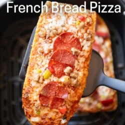 Air Fryer Frozen French Bread Pizza