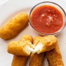 Air Fryer Frozen Mozzarella Cheese Sticks