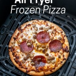 Air Fryer Frozen Pizza (Personal Size)