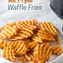 Air Fryer Frozen Waffle Cut Fries
