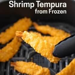Air Fryer Shrimp Tempura from Frozen