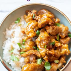 Air Fryer Frozen Mandarin Orange Chicken